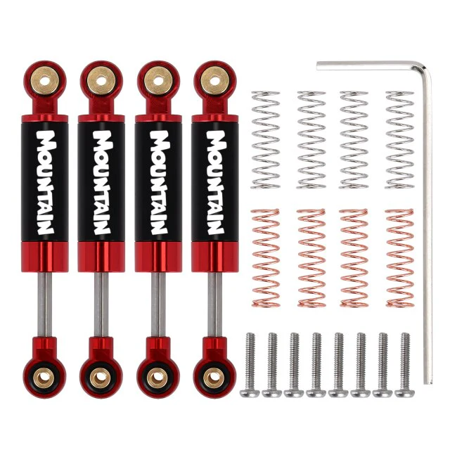 [Clearance Sale] INJORA 40mm Metal Built-in Spring Shock Absorber Damper for Axial SCX24 - Image 3