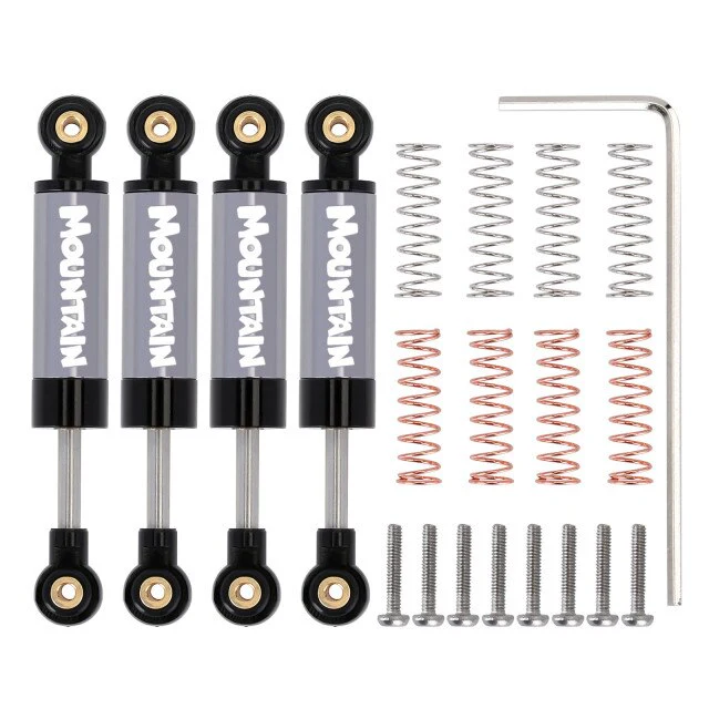 [Clearance Sale] INJORA 40mm Metal Built-in Spring Shock Absorber Damper for Axial SCX24 - Image 4