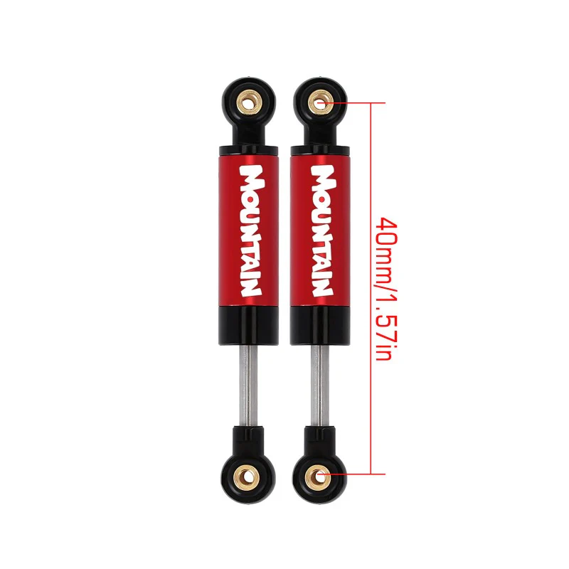 [Clearance Sale] INJORA 40mm Metal Built-in Spring Shock Absorber Damper for Axial SCX24 - Image 6