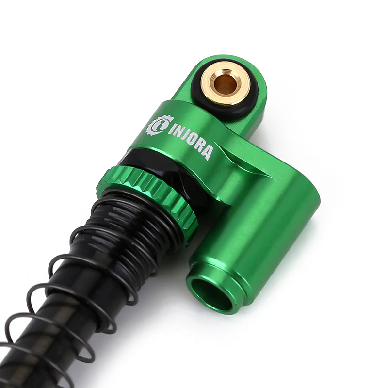 INJORA 43mm Aluminum Threaded Double Barrel Shocks with Fake Reservoir for Axial SCX24 - Image 11