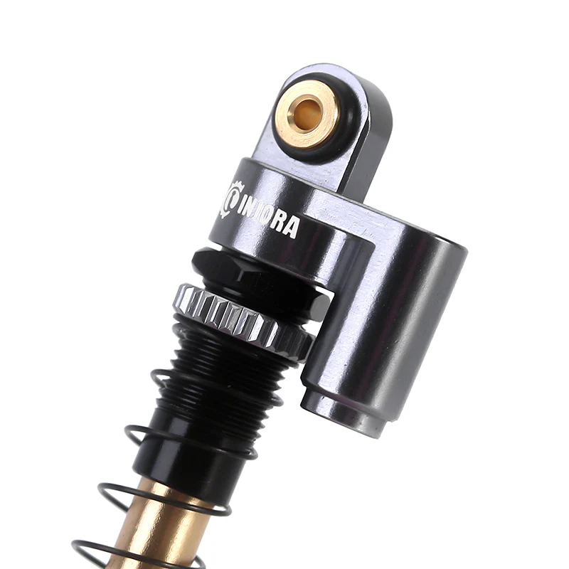 INJORA 43mm Aluminum Threaded Double Barrel Shocks with Fake Reservoir for Axial SCX24 - Image 26