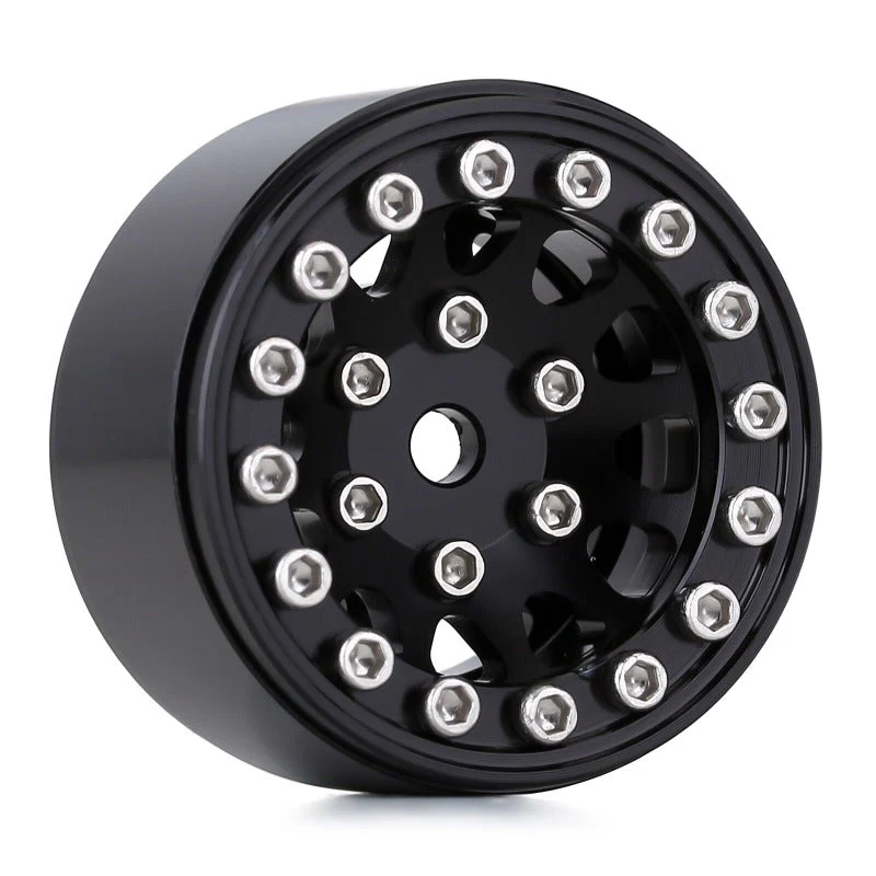 INJORA 1.0" 12-Spokes Beadlock Wheels for Micro Crawlers (W1049) - Image 6