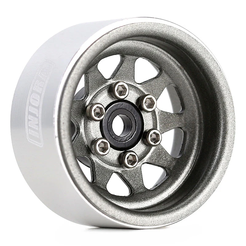 INJORA 1.0" Stamped Steel -3.78mm Offset Wheels for Micro Crawlers (W1004) - Image 8