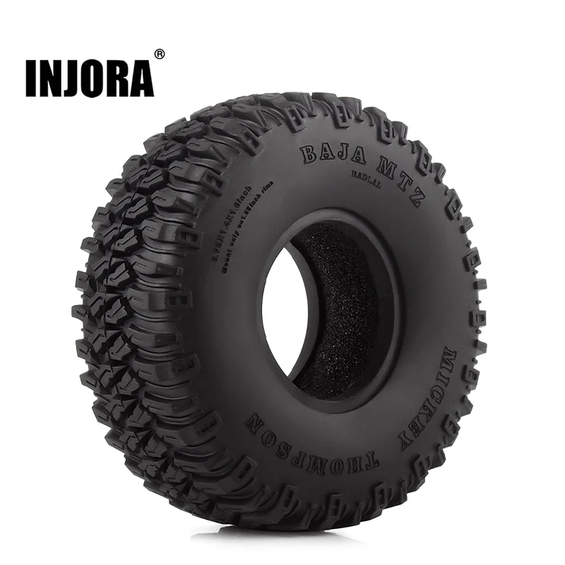 INJORA 1.55" 95*35mm Soft Rubber Tires (T2020)