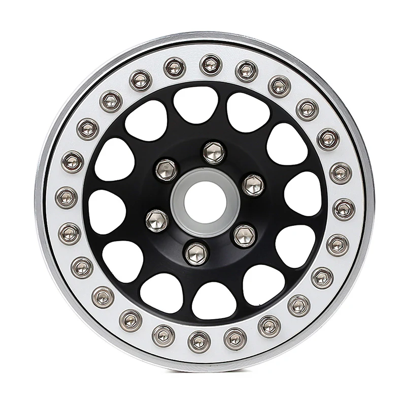 INJORA 4PCS 1.9" Aluminum Alloy Beadlock Wheel Rims for 1/10 RC Crawler - Image 13