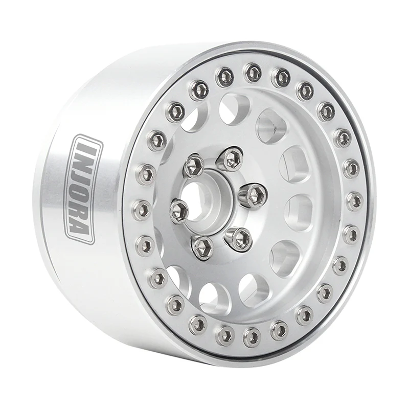 INJORA 4PCS 1.9" Aluminum Alloy Beadlock Wheel Rims for 1/10 RC Crawler - Image 15