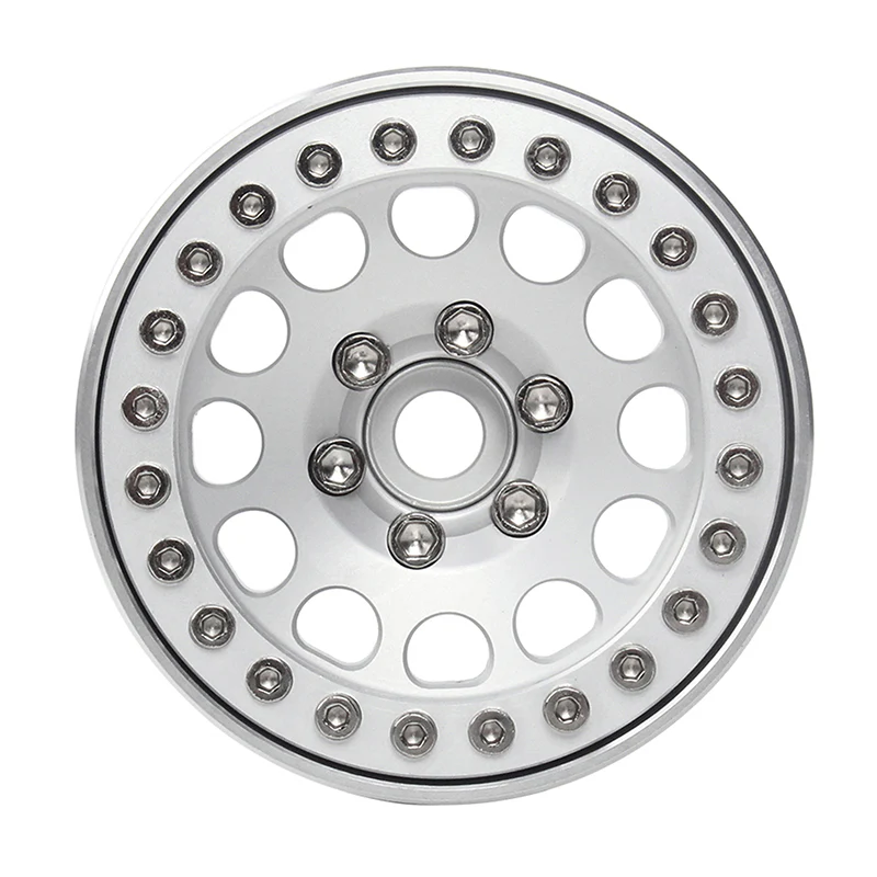INJORA 4PCS 1.9" Aluminum Alloy Beadlock Wheel Rims for 1/10 RC Crawler - Image 17