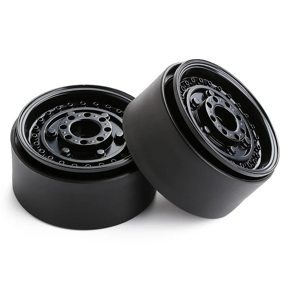INJORA 4PCS 1.9" Beadlock Wheel Rims for 1/10 Scale RC Crawler, 116g/pcs - Image 5
