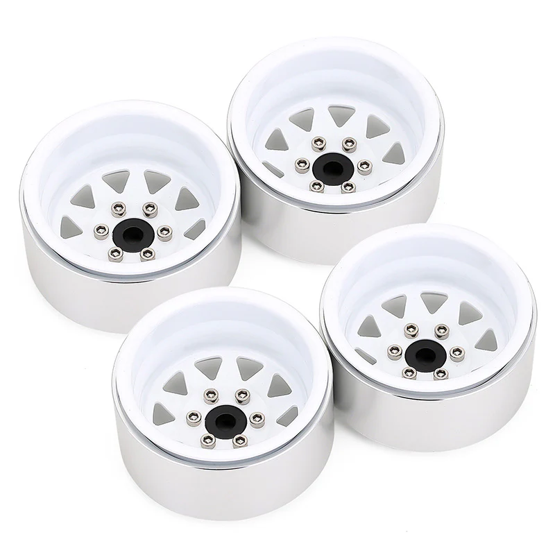 INJORA 1.9" Deep Dish -8.9mm Offset Wheels for 1/10 RC Crawlers (W1940) - Image 13