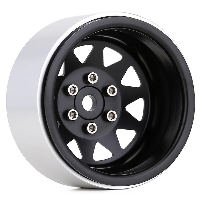 INJORA 1.9" Deep Dish -8.9mm Offset Wheels for 1/10 RC Crawlers (W1940) - Image 3