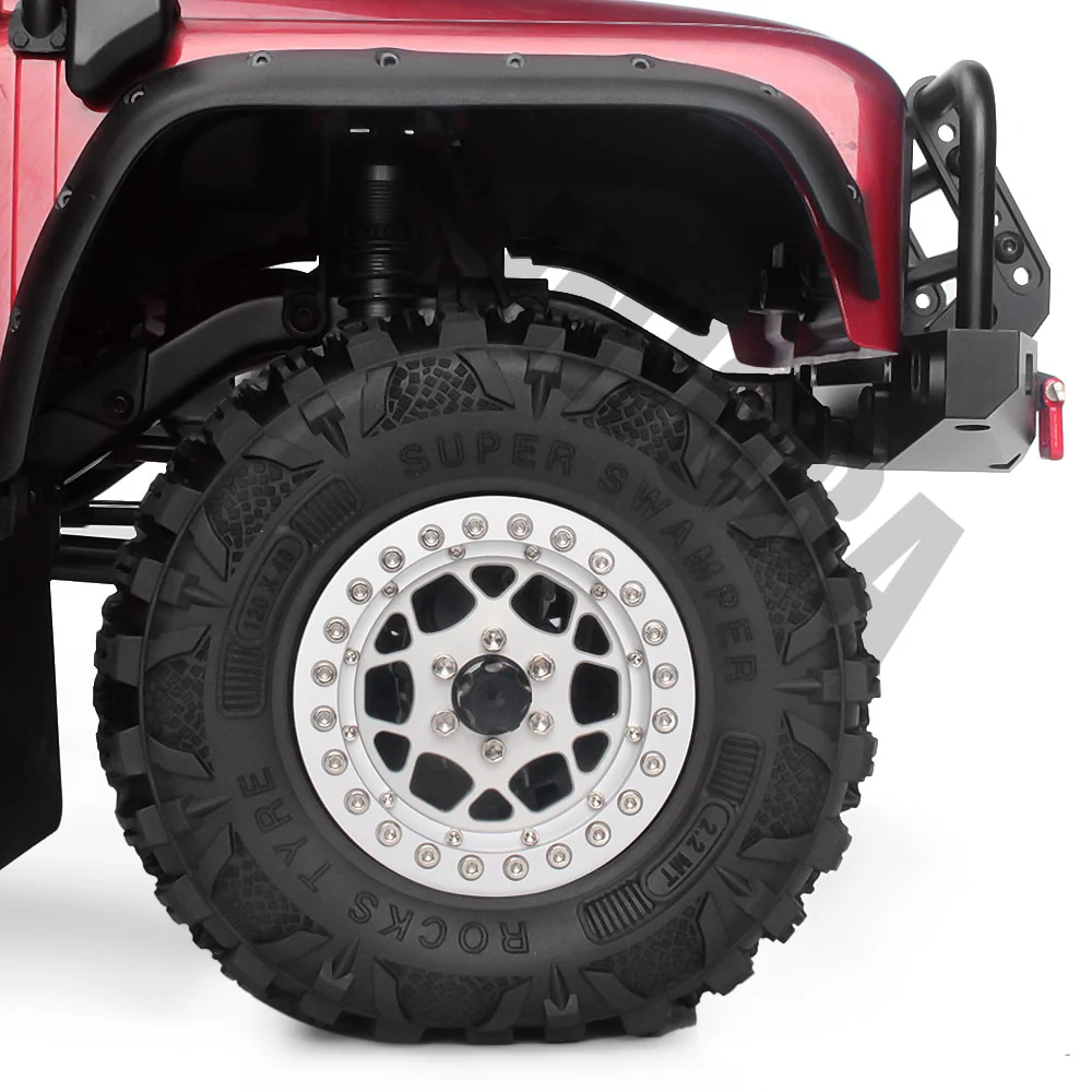 INJORA 2.2" 120*48mm Mud Grappler Tires for 1/10 RC Crawlers - Image 6