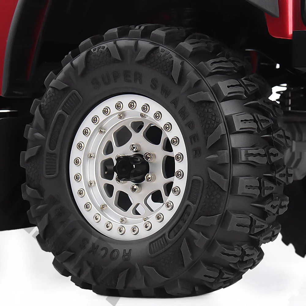 INJORA 2.2" 120*48mm Mud Grappler Tires for 1/10 RC Crawlers - Image 7