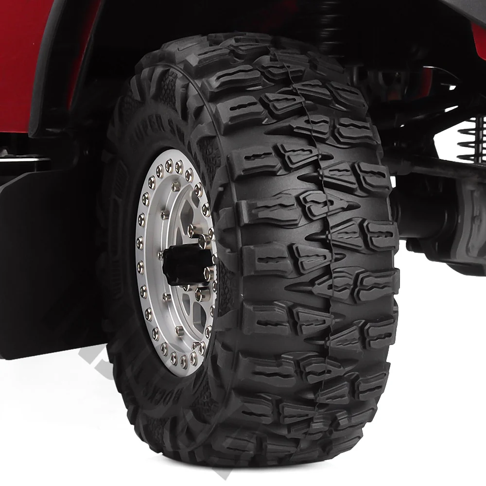 INJORA 2.2" 120*48mm Mud Grappler Tires for 1/10 RC Crawlers - Image 8
