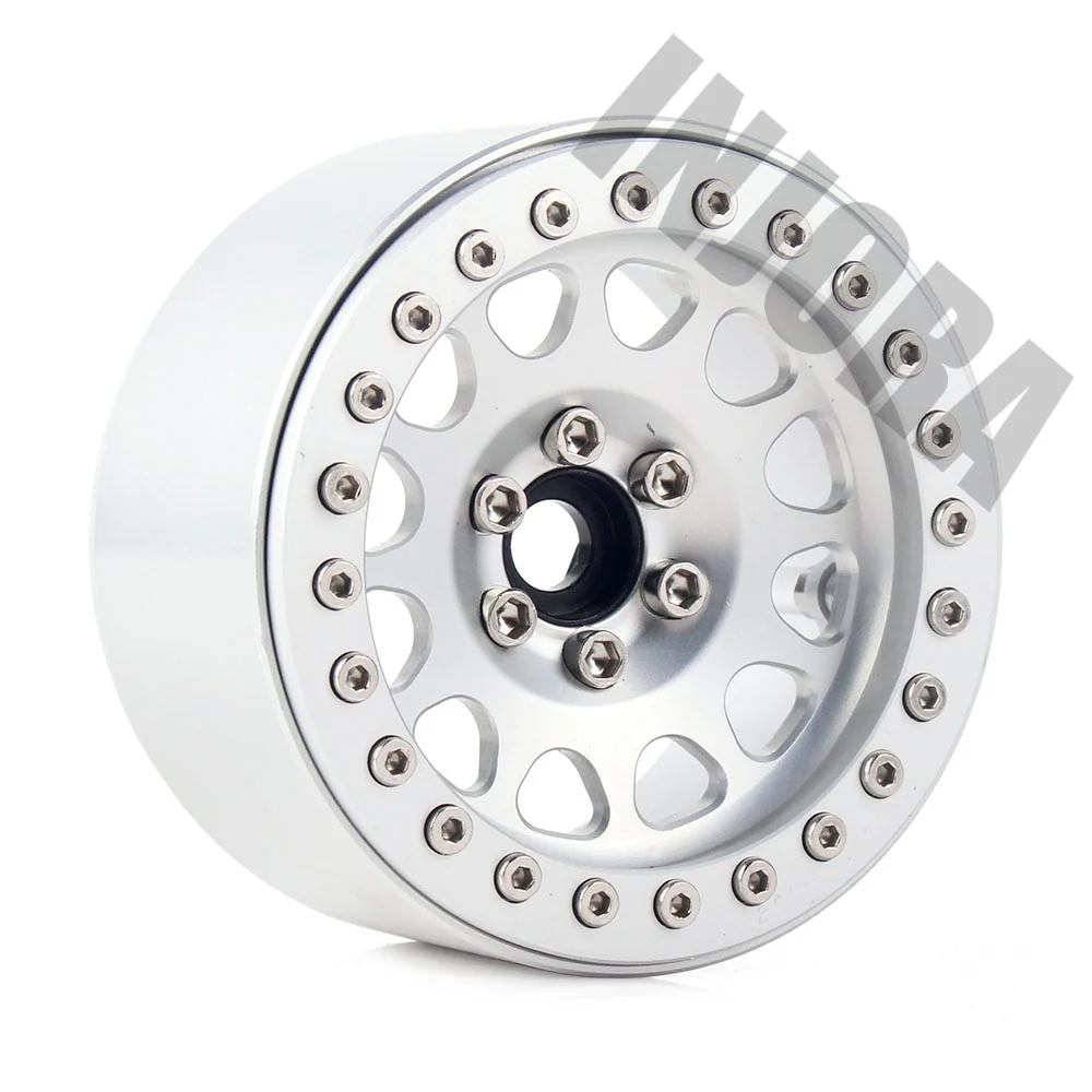 INJORA 2.2" Aluminum Beadlock Wheels for 1/10 RC Crawlers - Image 19