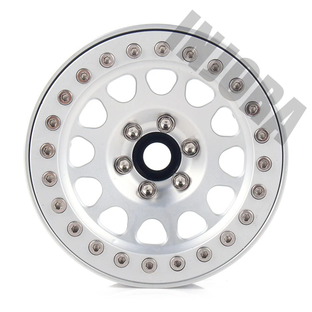 INJORA 2.2" Aluminum Beadlock Wheels for 1/10 RC Crawlers - Image 21