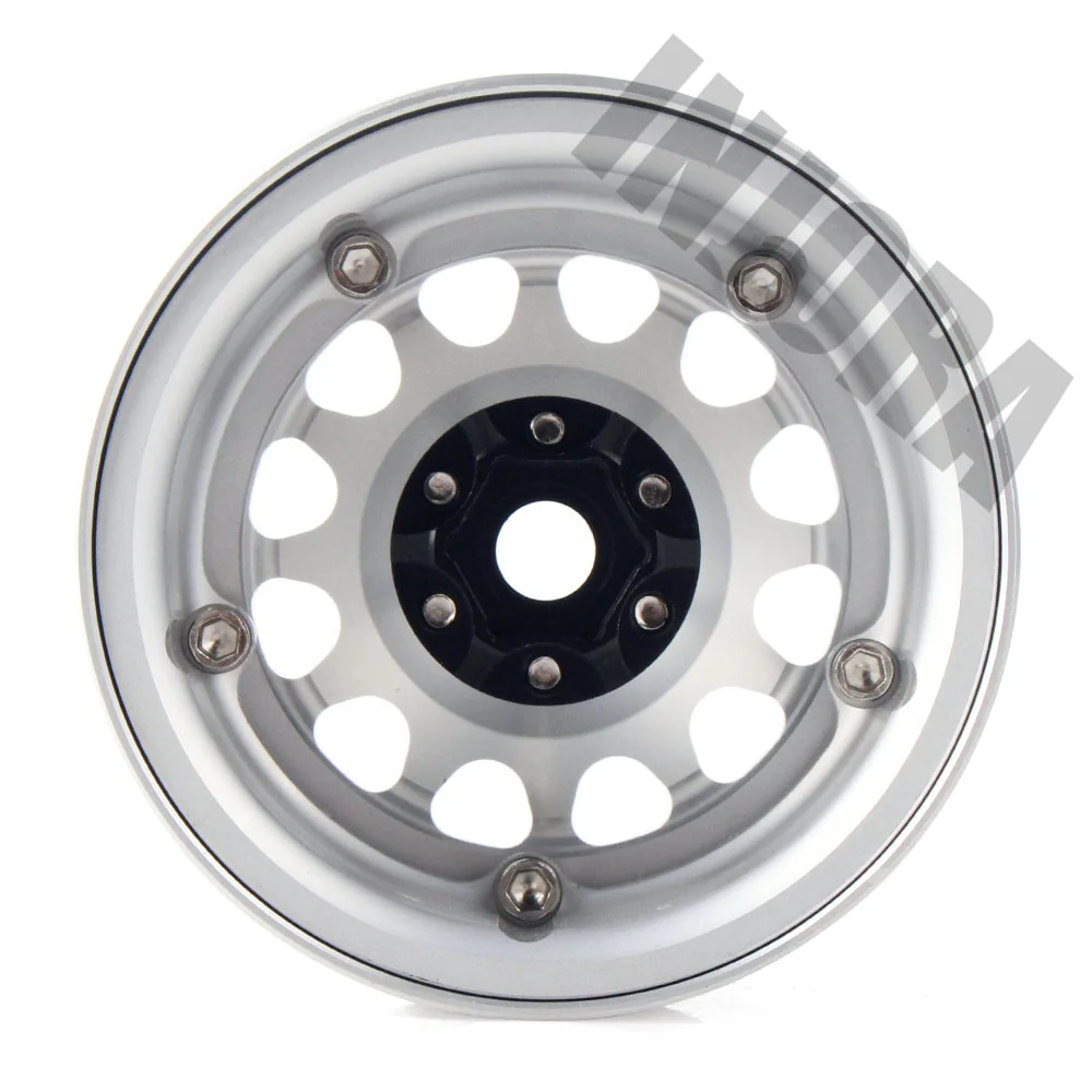 INJORA 2.2" Aluminum Beadlock Wheels for 1/10 RC Crawlers - Image 22