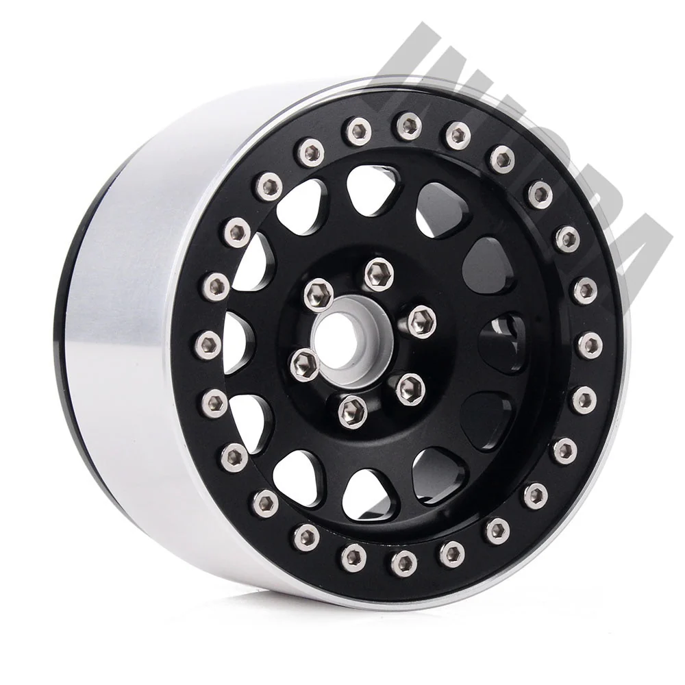 INJORA 2.2" Aluminum Beadlock Wheels for 1/10 RC Crawlers - Image 25