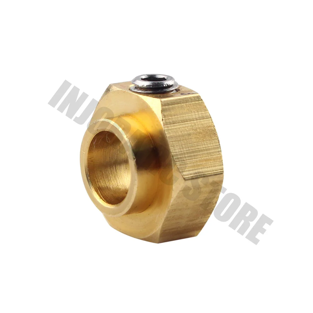 INJORA 4PCS 5/8.5/10mm Heavy Brass 12mm Wheel Hex Extenders for Traxxas TRX4 - Image 9