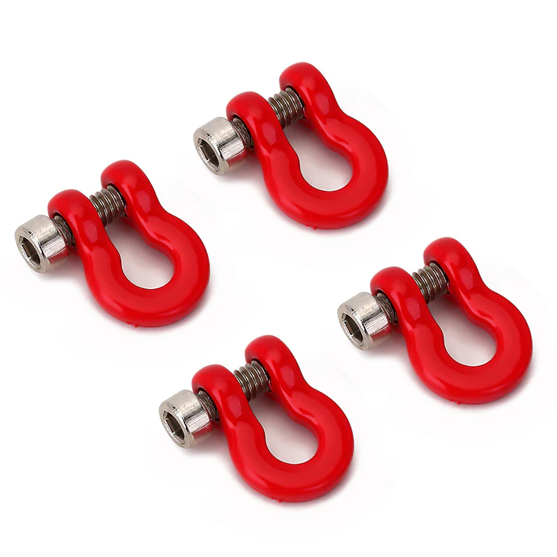 INJORA D Rings Tow Hooks with M2 Screws for SCX24 Bumpers - Image 6