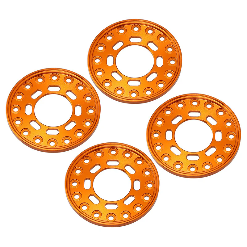 [Clearance Sale] INJORA 4PCS CNC Aluminum Outer Beadlock Rings for INJORA 1.0" Wheel Rims - Image 9