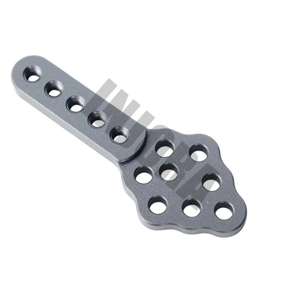INJORA 4pcs CNC Metal Shock Absorber Mount Adjust Height Angle Stand for 1/10 RC Crawler - Image 6