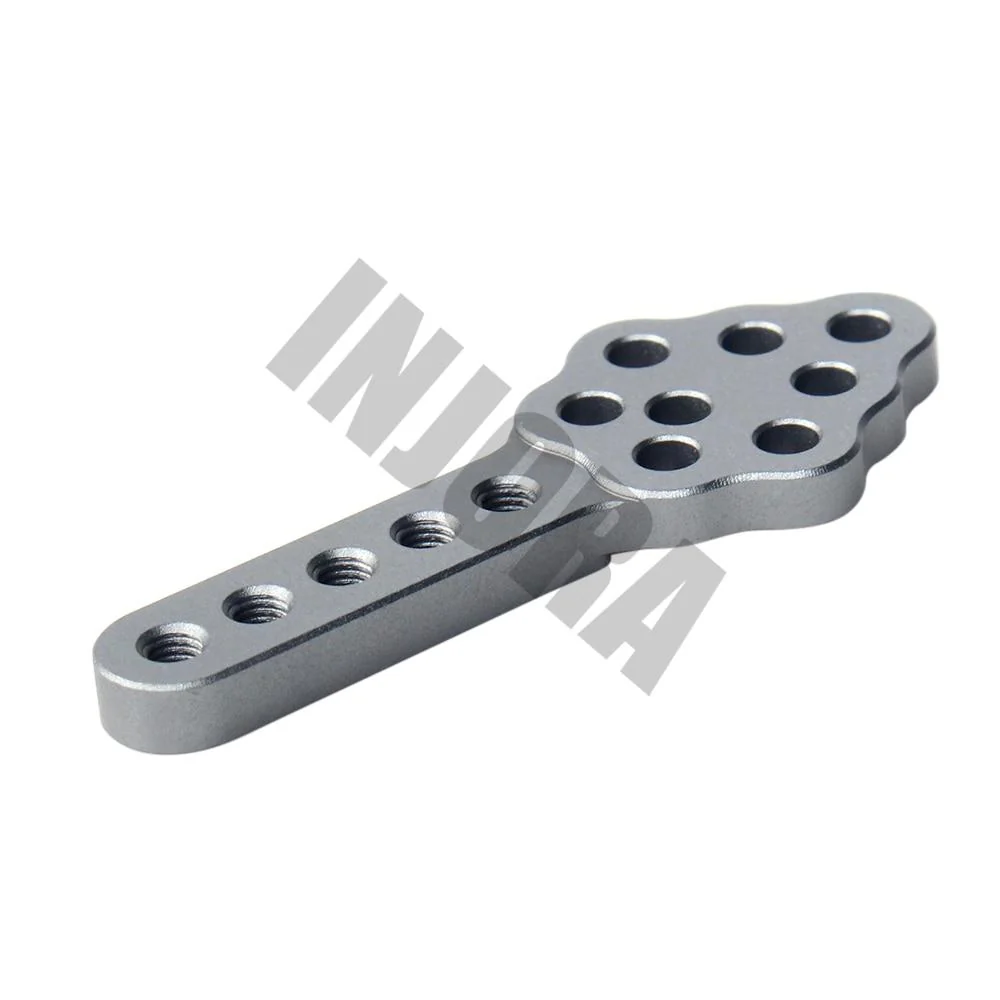 INJORA 4pcs CNC Metal Shock Absorber Mount Adjust Height Angle Stand for 1/10 RC Crawler - Image 7