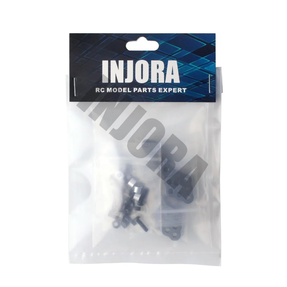 INJORA 4pcs CNC Metal Shock Absorber Mount Adjust Height Angle Stand for 1/10 RC Crawler - Image 9