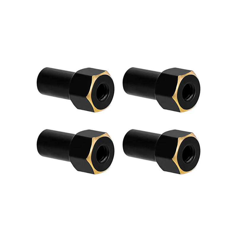INJORA M2 Brass Nuts for INJORA +5mm SCX24 Wheel Hex Extenders - Image 8