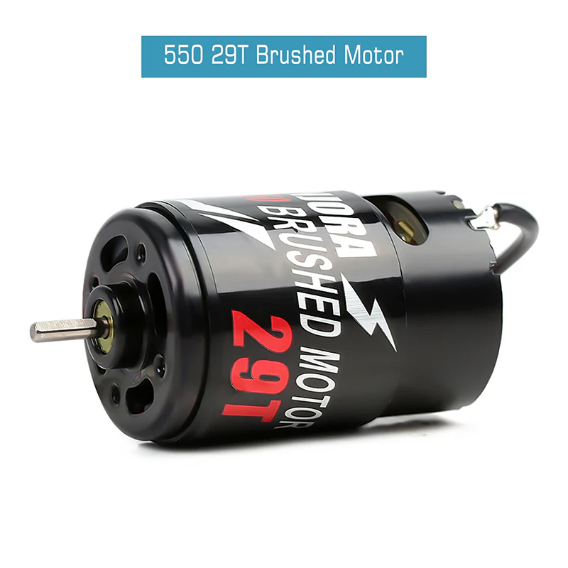 INJORA 550 3-SLOT Waterproof Brushed Motor 12T 21T 29T 35T 55Tfor 1/10 RC Crawler - Image 6
