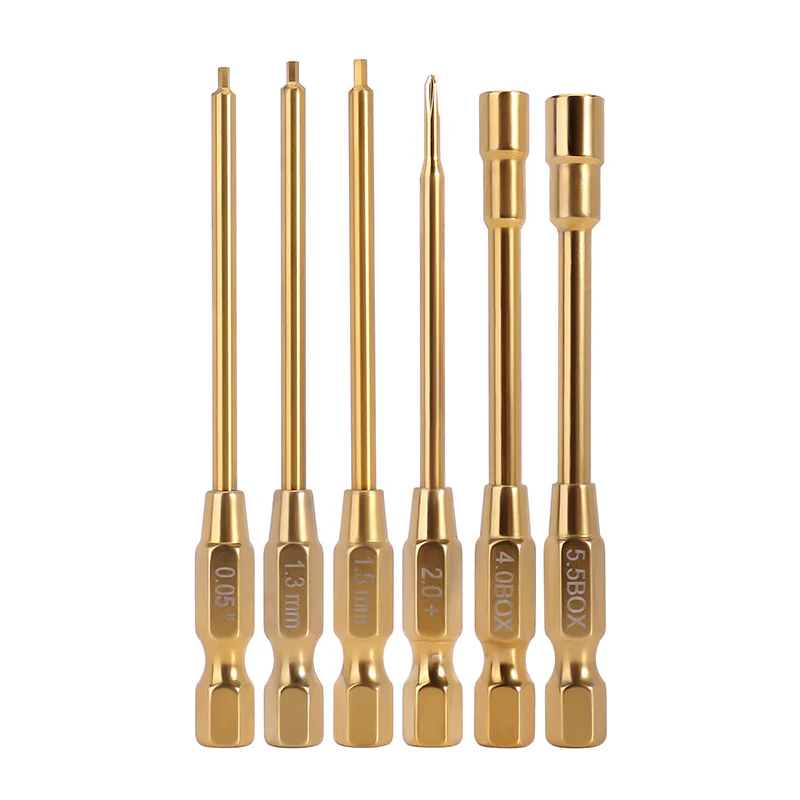 INJORA 6-in-1 Hex Screwdrivers Nut Drivers Quick Change RC Tool Kit for FCX24 SCX24 AX24 - Image 10