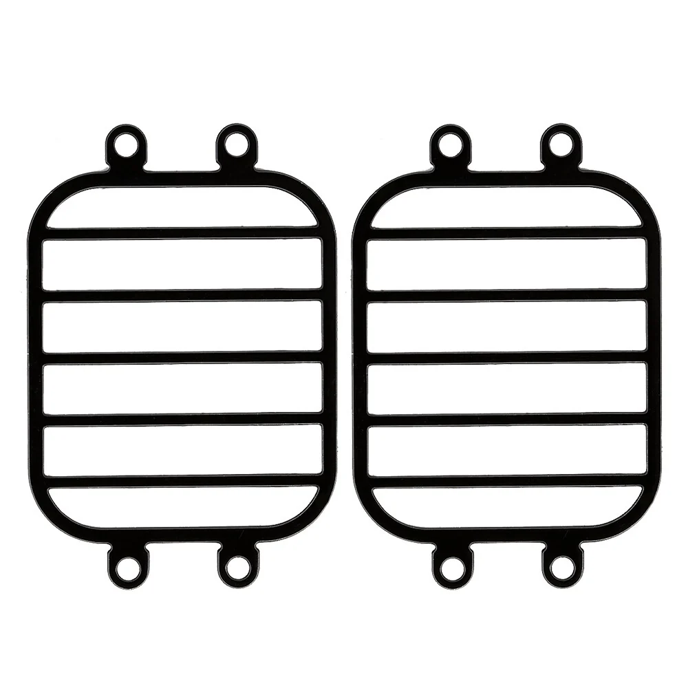 INJORA 6PCS Metal Front Rear Light Cover Protective Shell for TRX-4 G500 TRX-6 G63 - Image 4