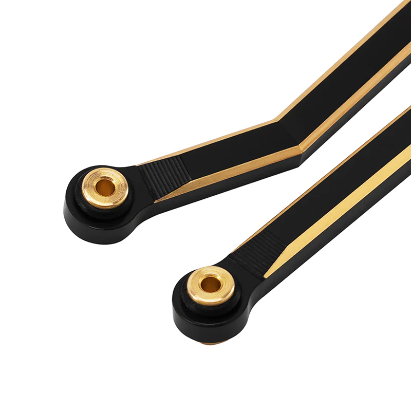 INJORA 8PCS 37g Heavy Brass High Clearance Chassis 4 Links Set for SCX24 C10 JLU Bronco Base Camp 4Runner - Image 4
