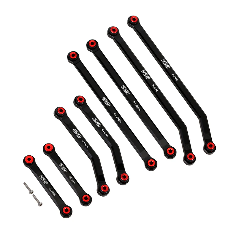 [Clearance Sale] INJORA 8PCS Aluminum High Clearance 4 Links Set for Axial SCX24 Deadbolt Betty - Image 4