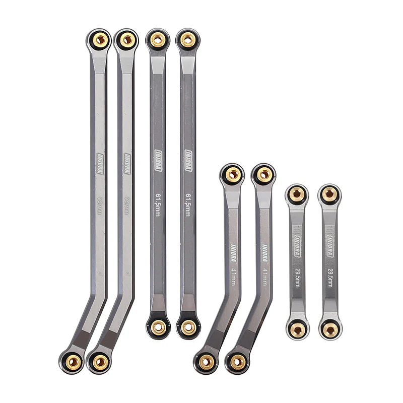 [Clearance Sale] INJORA 8PCS Aluminum High Clearance 4 Links Set for Axial SCX24 Deadbolt Betty - Image 5