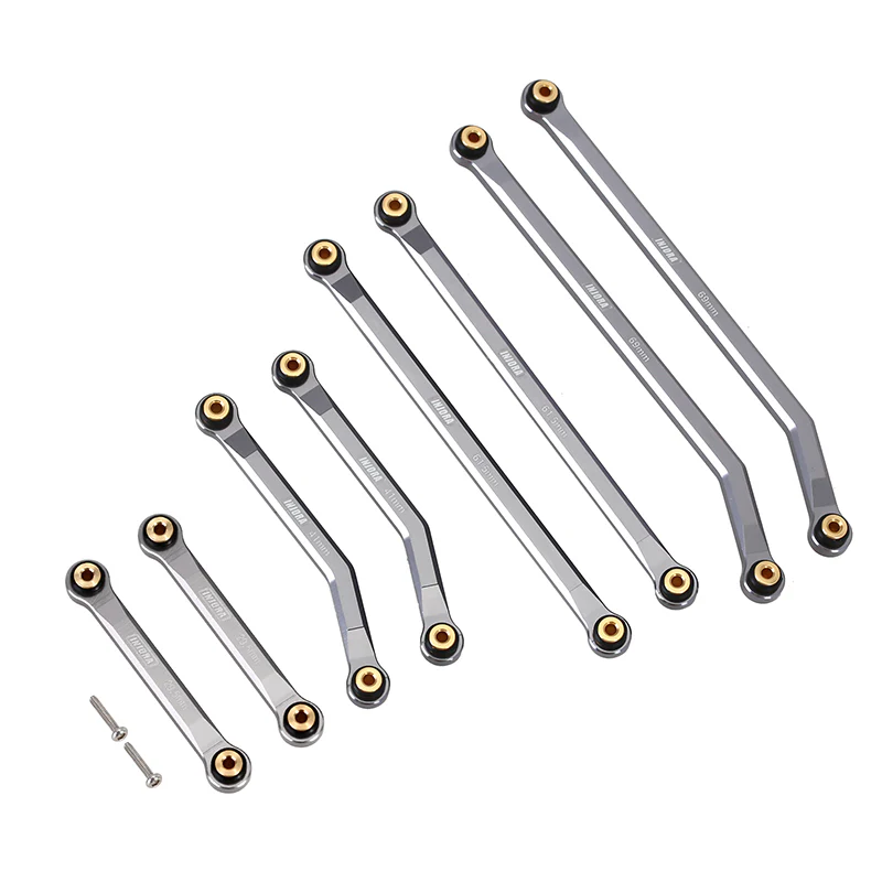 [Clearance Sale] INJORA 8PCS Aluminum High Clearance 4 Links Set for Axial SCX24 Deadbolt Betty - Image 7