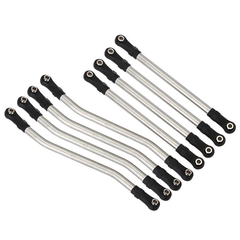 INJORA 8pcs/set Steel Link Plastic Rod End for Axial 1/10 Capra 1.9 4WD UTB AXI03004 - Image 4