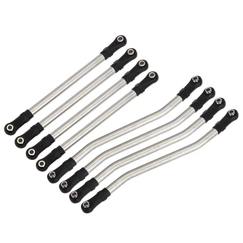 INJORA 8pcs/set Steel Link Plastic Rod End for Axial 1/10 Capra 1.9 4WD UTB AXI03004 - Image 5
