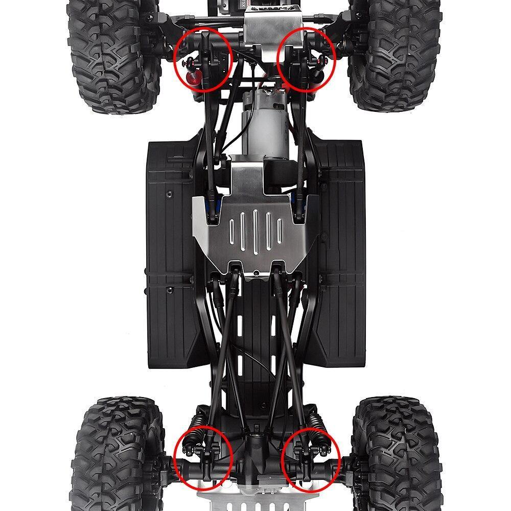INJORA Brass Axle Mount Set Suspension Links Stand for TRX-4 - Image 6