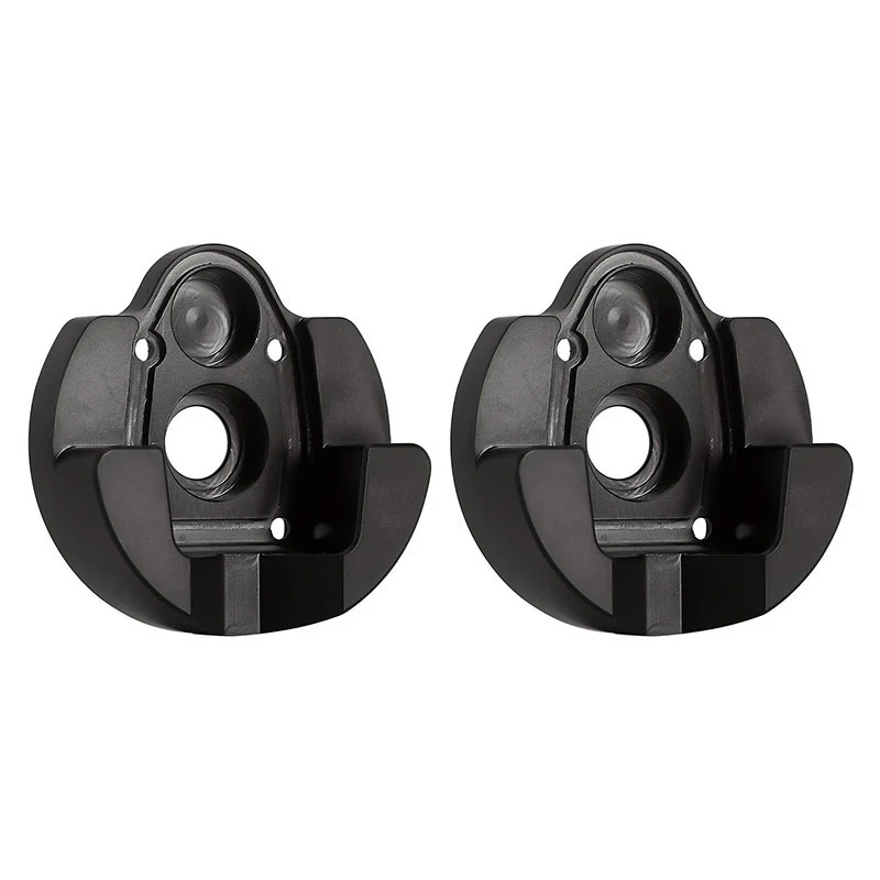 INJORA Black Coating Portal Steering Knuckle Caps for SCX10 III Capra 1.9 - Image 5