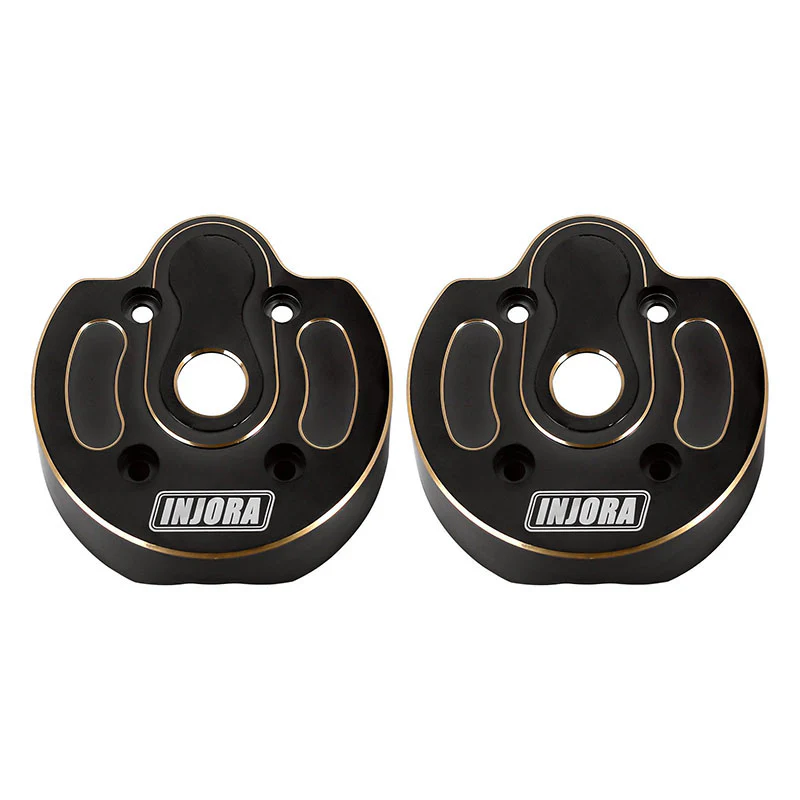 INJORA Black Coating Portal Steering Knuckle Caps for SCX10 III Capra 1.9 - Image 6