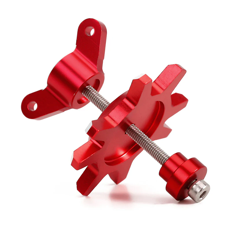 INJORA Black/Red Metal Tire Assembly Disassembly Auxiliary Tool for 1.9 2.0 2.2 Inch Beadlock Wheels - Image 4