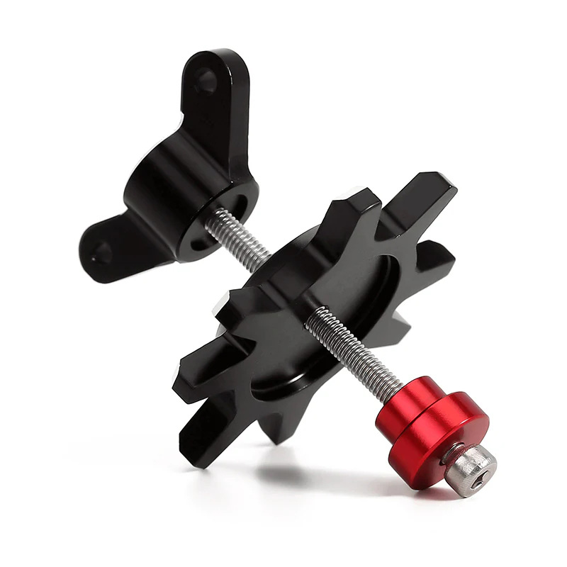 INJORA Black/Red Metal Tire Assembly Disassembly Auxiliary Tool for 1.9 2.0 2.2 Inch Beadlock Wheels - Image 8