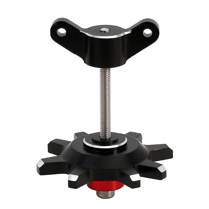 INJORA Black/Red Metal Tire Assembly Disassembly Auxiliary Tool for 1.9 2.0 2.2 Inch Beadlock Wheels - Image 9