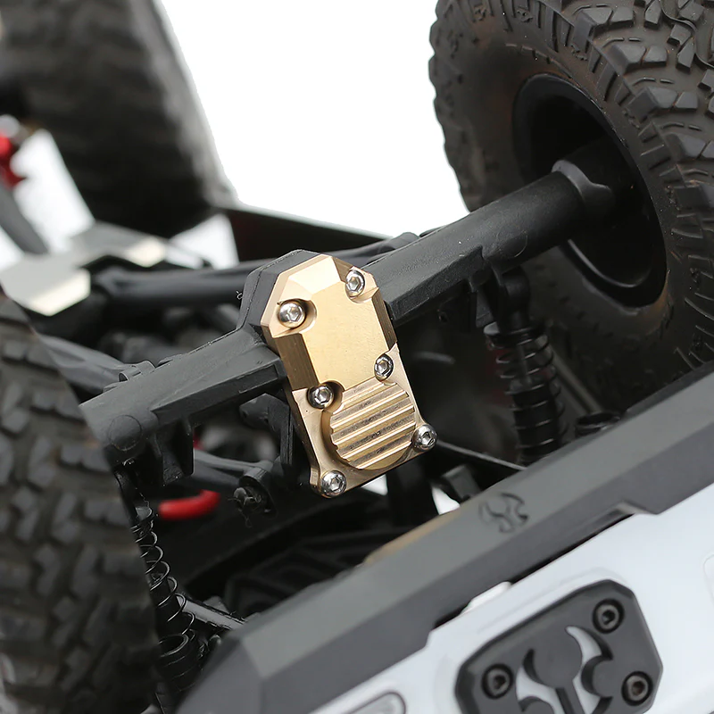 [Clearance Sale] INJORA Aluminum/Brass Diff Cover for Axial SCX24 AX24 - Image 6