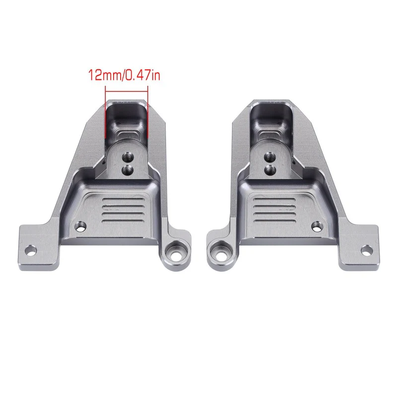INJORA CNC Aluminum Alloy Front & Rear Shock Towers Mount for Traxxas TRX4 #8216 - Image 6