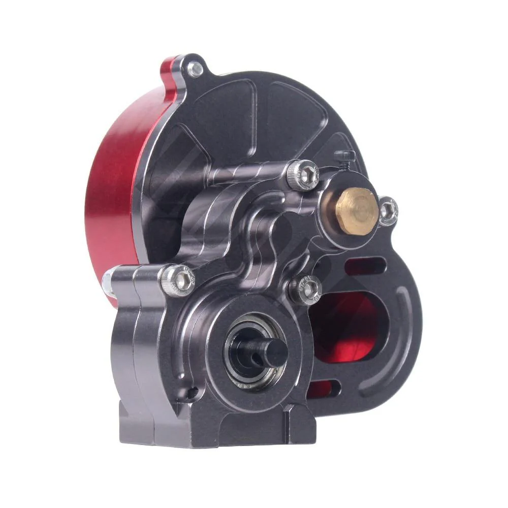 INJORA Complete Metal Gearbox Transmission Box with Gear for Axial SCX10 - Image 6