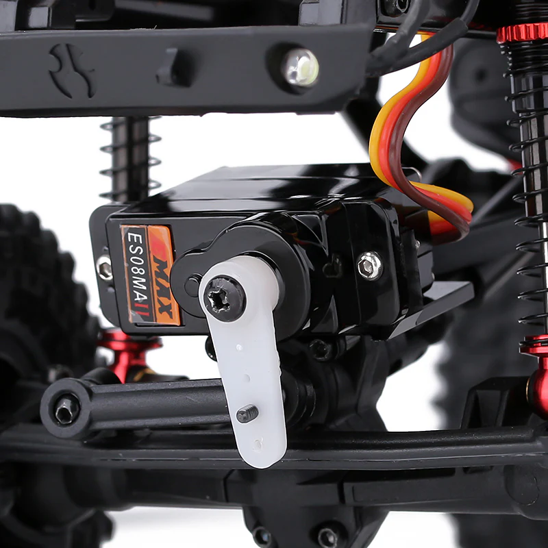 INJORA EMax ES08MA II Analog Metal Gear Servo for 1/24 SCX24 - Image 10