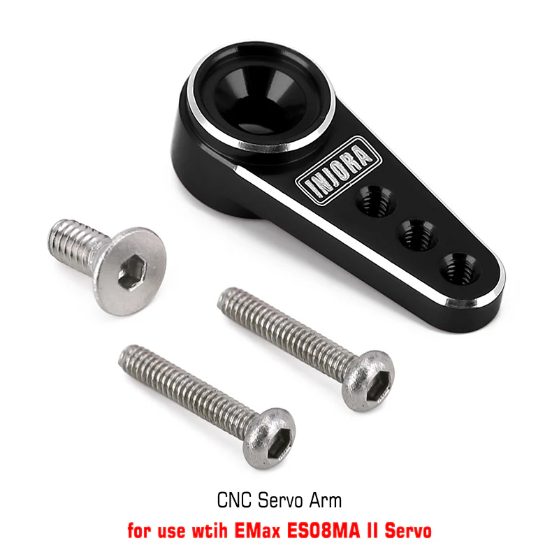 INJORA EMax ES08MA II Analog Metal Gear Servo for 1/24 SCX24 - Image 19