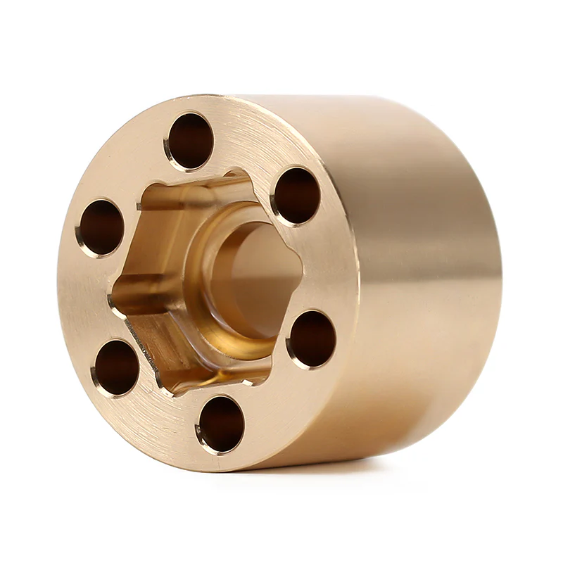 INJORA 12mm Heavy Brass Wheel Hex Hub Extenders Adapters for 1.9 2.2 Beadlock Wheel Rims - Image 12