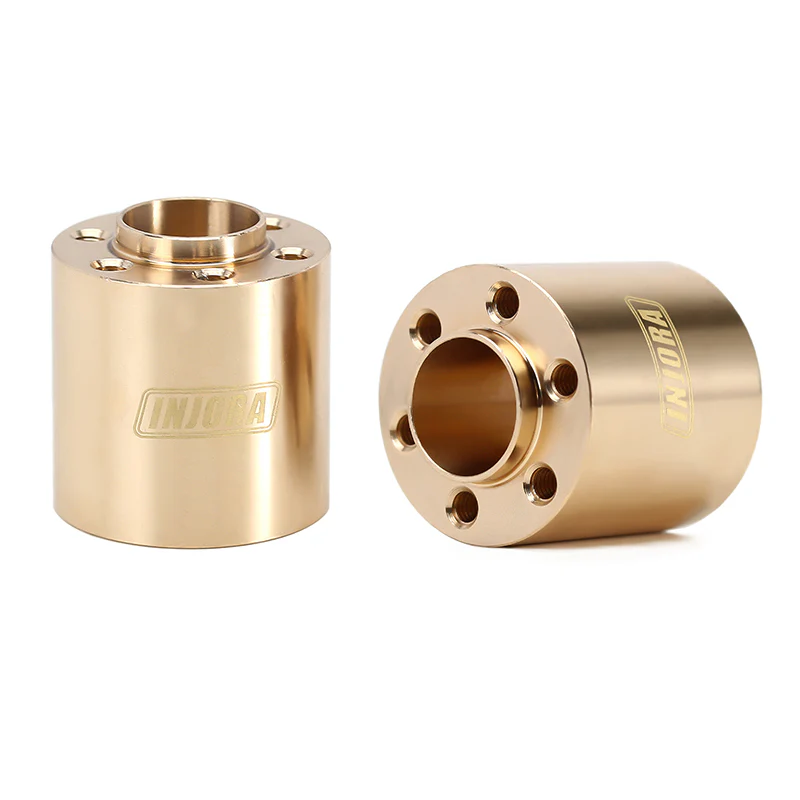 INJORA 12mm Heavy Brass Wheel Hex Hub Extenders Adapters for 1.9 2.2 Beadlock Wheel Rims - Image 19